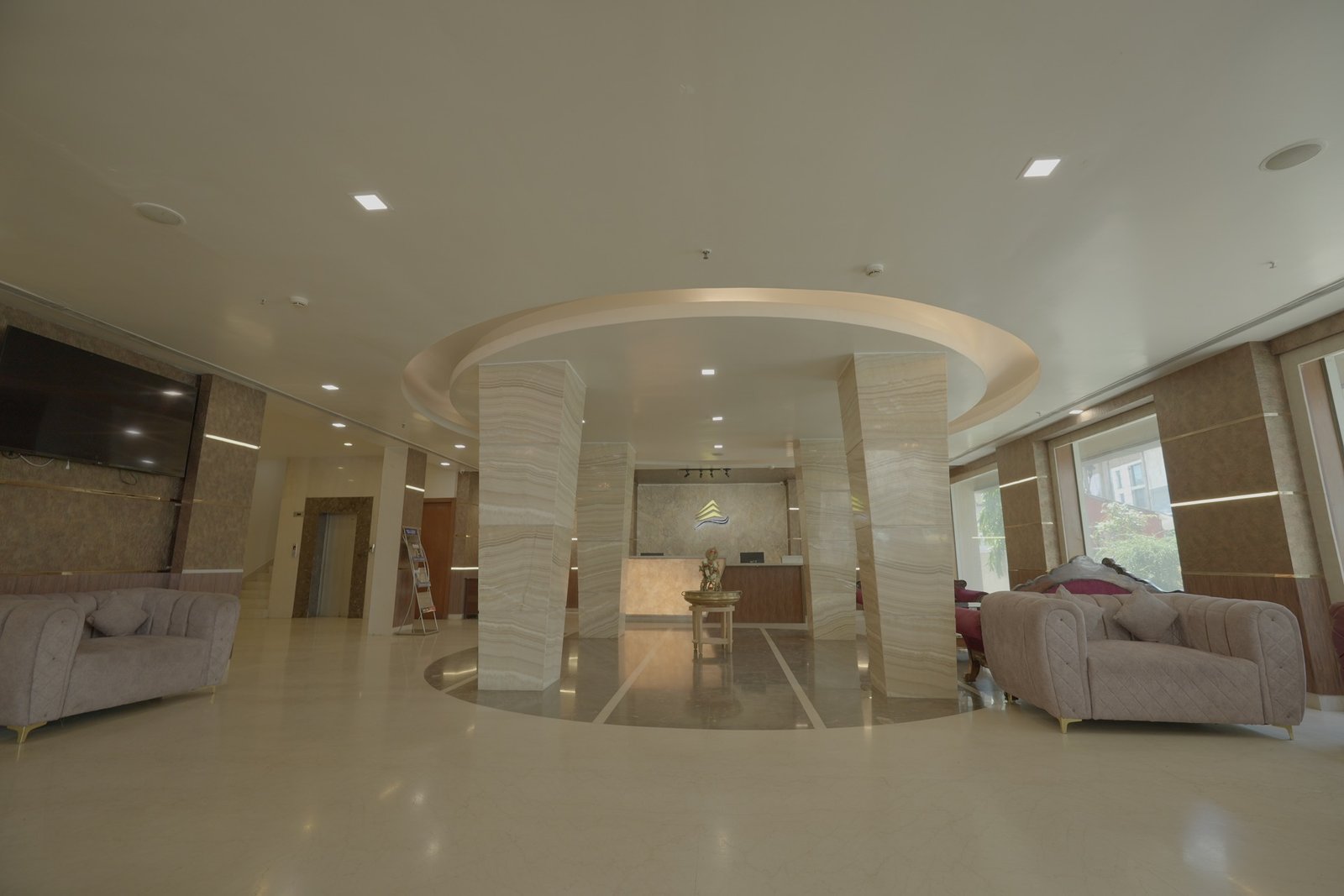 Lobby and reception